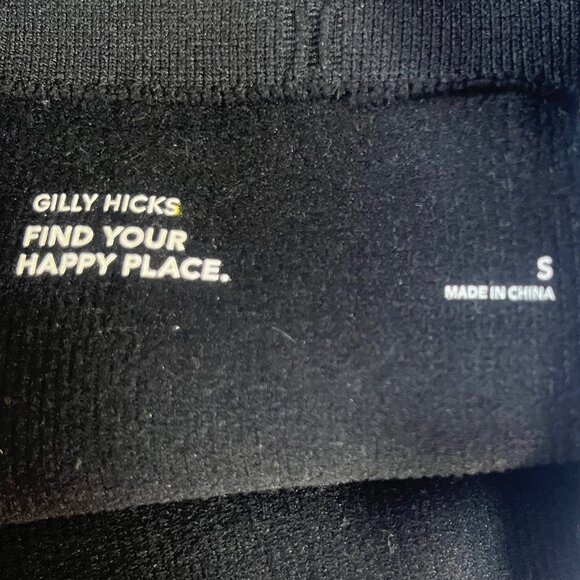 Gilly Hicks Hollister Biker Shorts Womens Small  Black New WOT Stretch - Picture 5 of 7